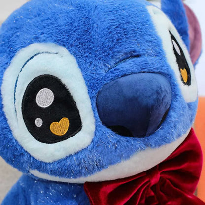 Cute Blue Alien Soft Toy with Sparkling Eyes 35cm