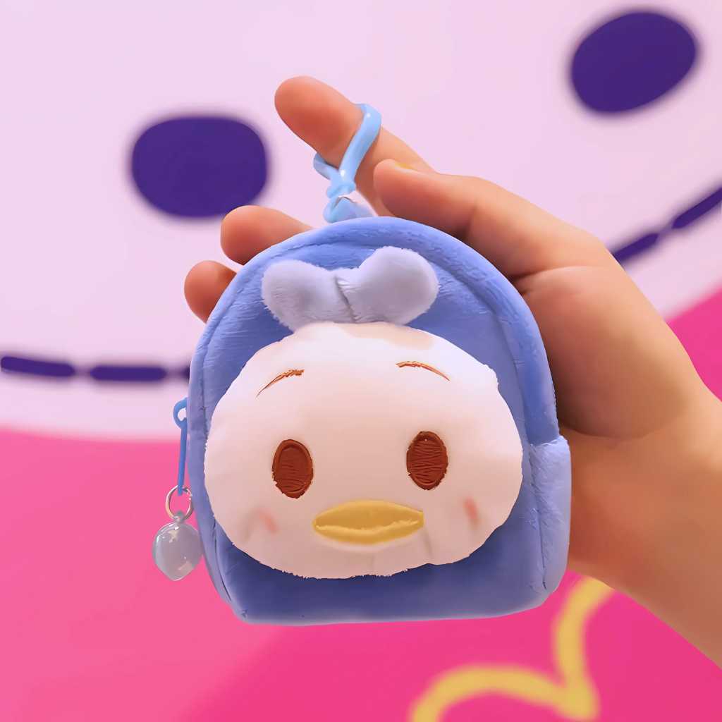 cute cartoon animal mini bag keychain