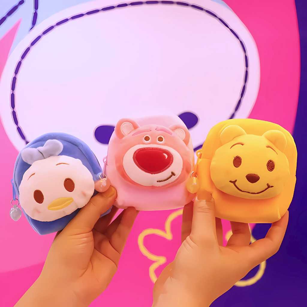 cute cartoon animal mini bag keychain