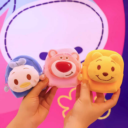 cute cartoon animal mini bag keychain