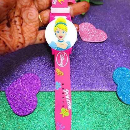 Cute Cartoon Character Kids Digital Watch for Girls