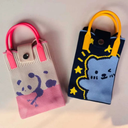 Cute Cartoon Design Sling Bag for Women and Girls