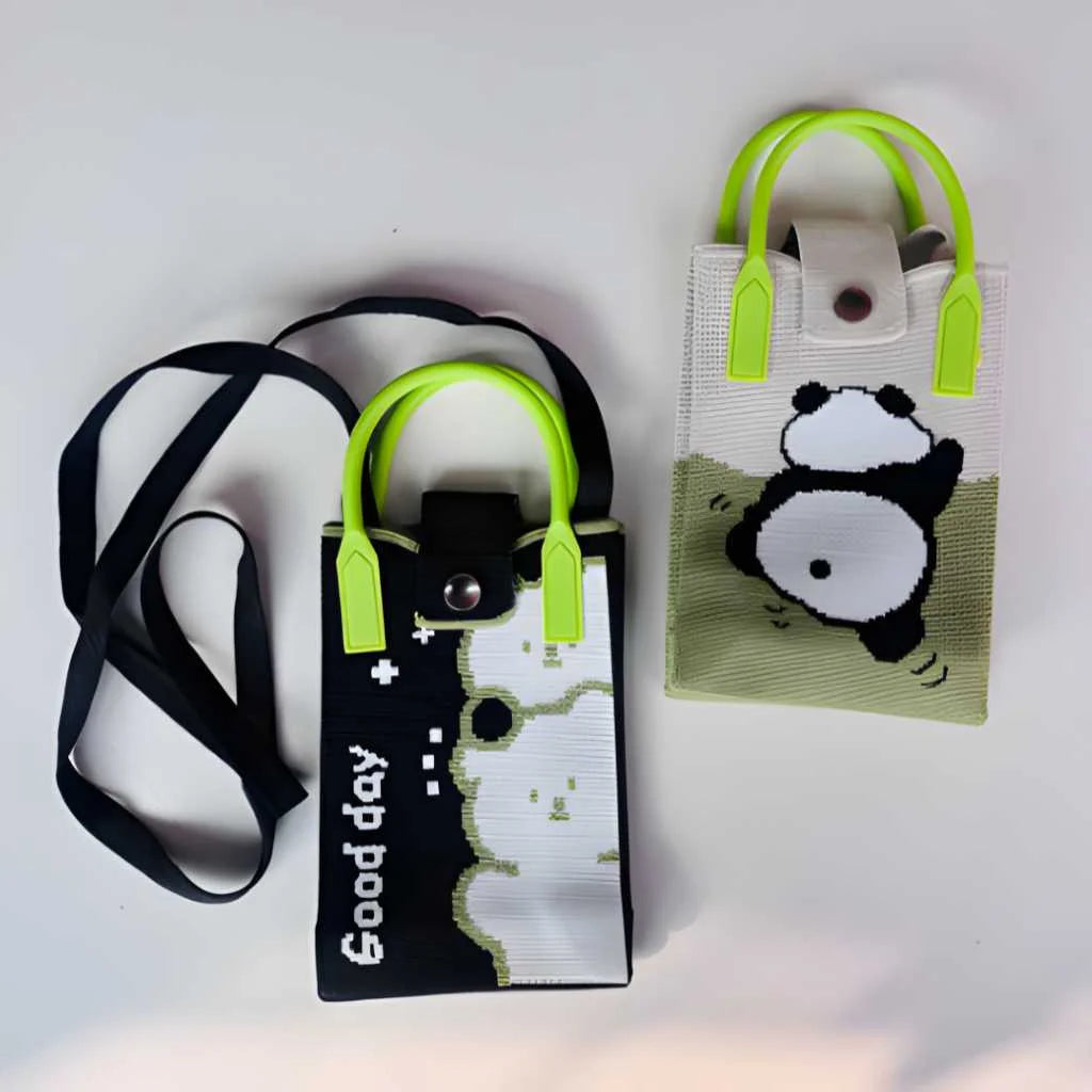 Cute Cartoon Design Sling Bag for Women and Girls