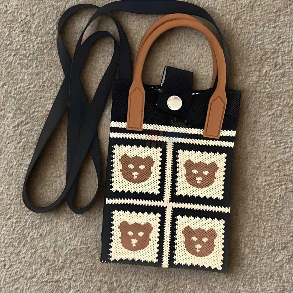 Cute Cartoon Design Sling Bag for Women and Girls