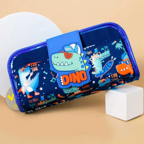 Cute Cartoon Dinosaur Stationery Pencil Pouch