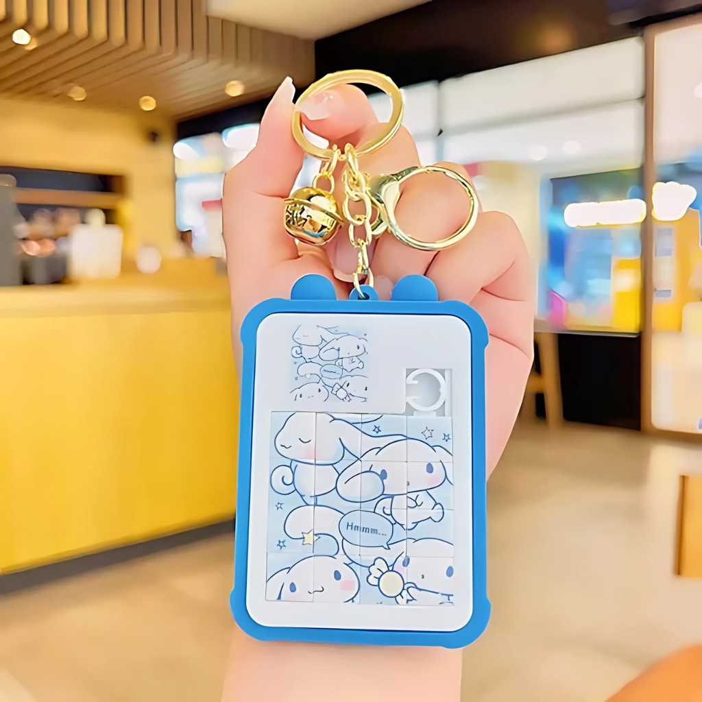 yofugetu 22cmくまさん　mini album付き Cute Cartoon Fun Jigsaw Puzzle Keychain – DOD Kart