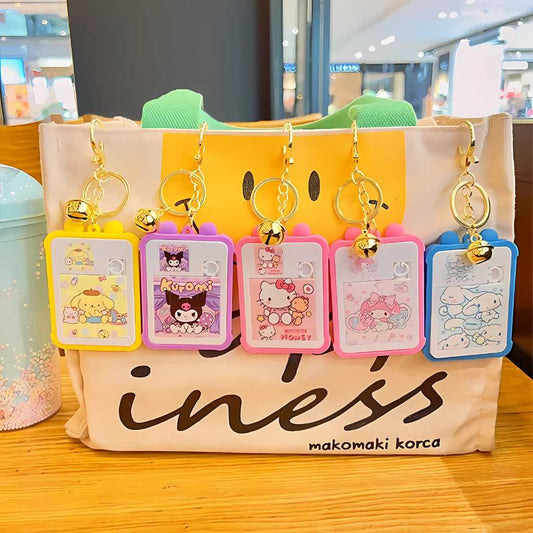 cute cartoon fun jigsaw puzzle keychain