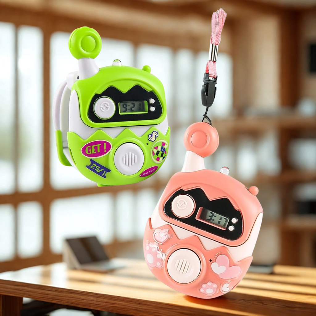 Cute Cartoon Realistic Childrens Walkie Talkies Watch