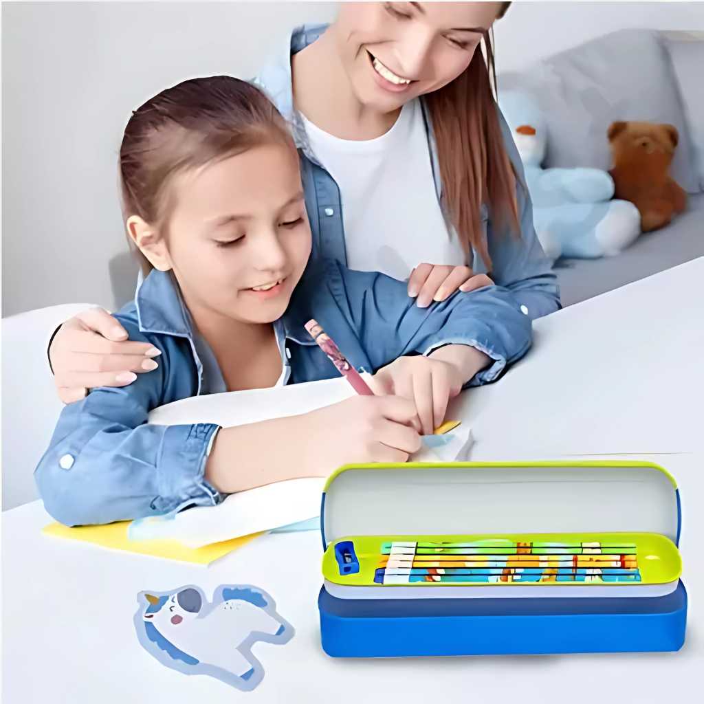 cute cartoon themed stationary set for kids
