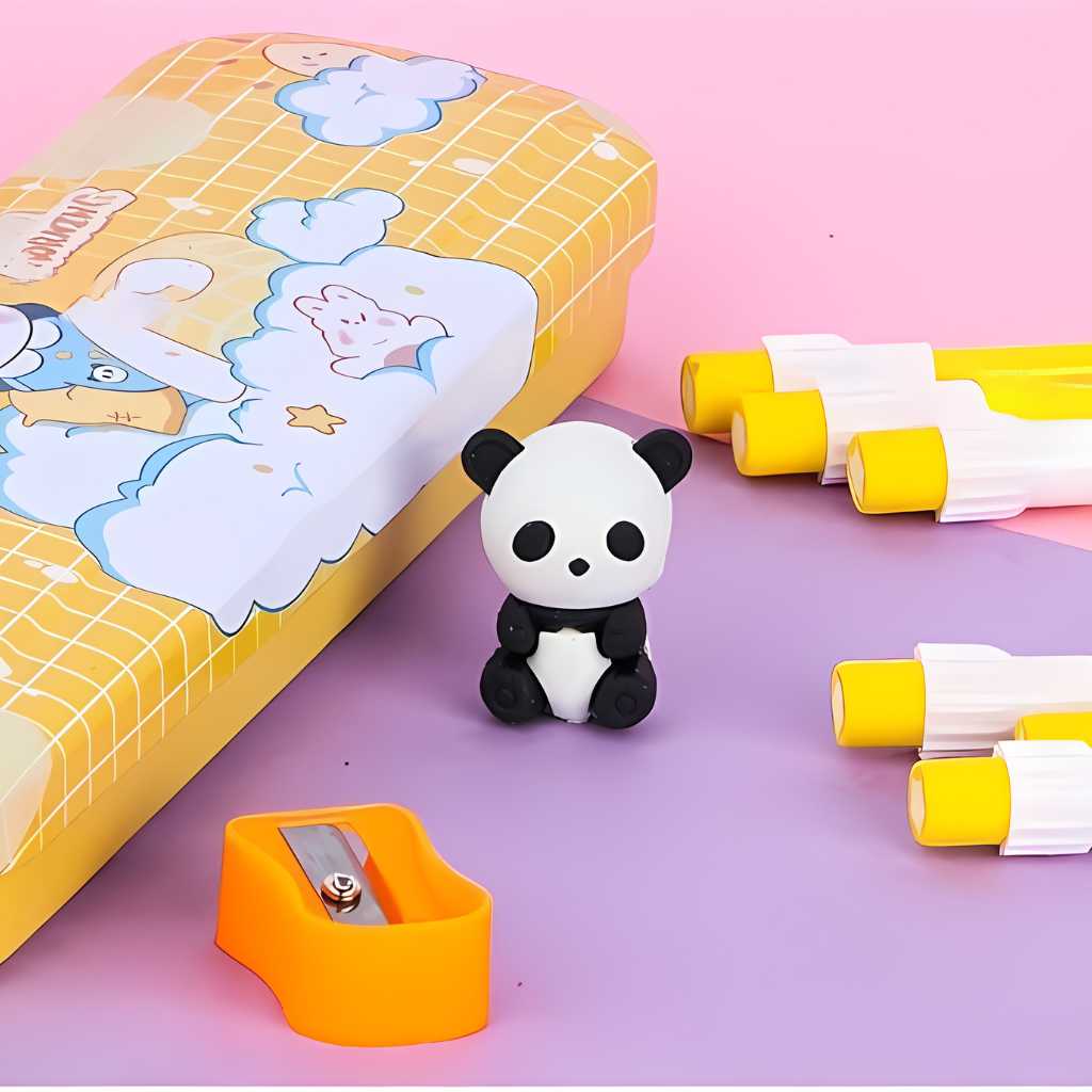 cute cartoon themed stationary set for kids