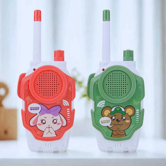 Cute Cartoon Wireless Kids Walkie Talkie 500M Range