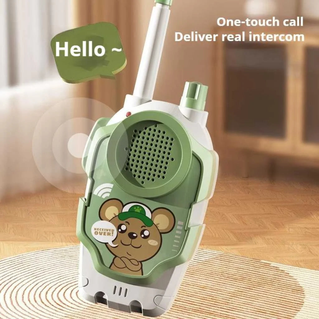 Cute Cartoon Wireless Kids Walkie Talkie 500M Range