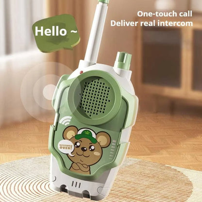 Cute Cartoon Wireless Kids Walkie Talkie 500M Range
