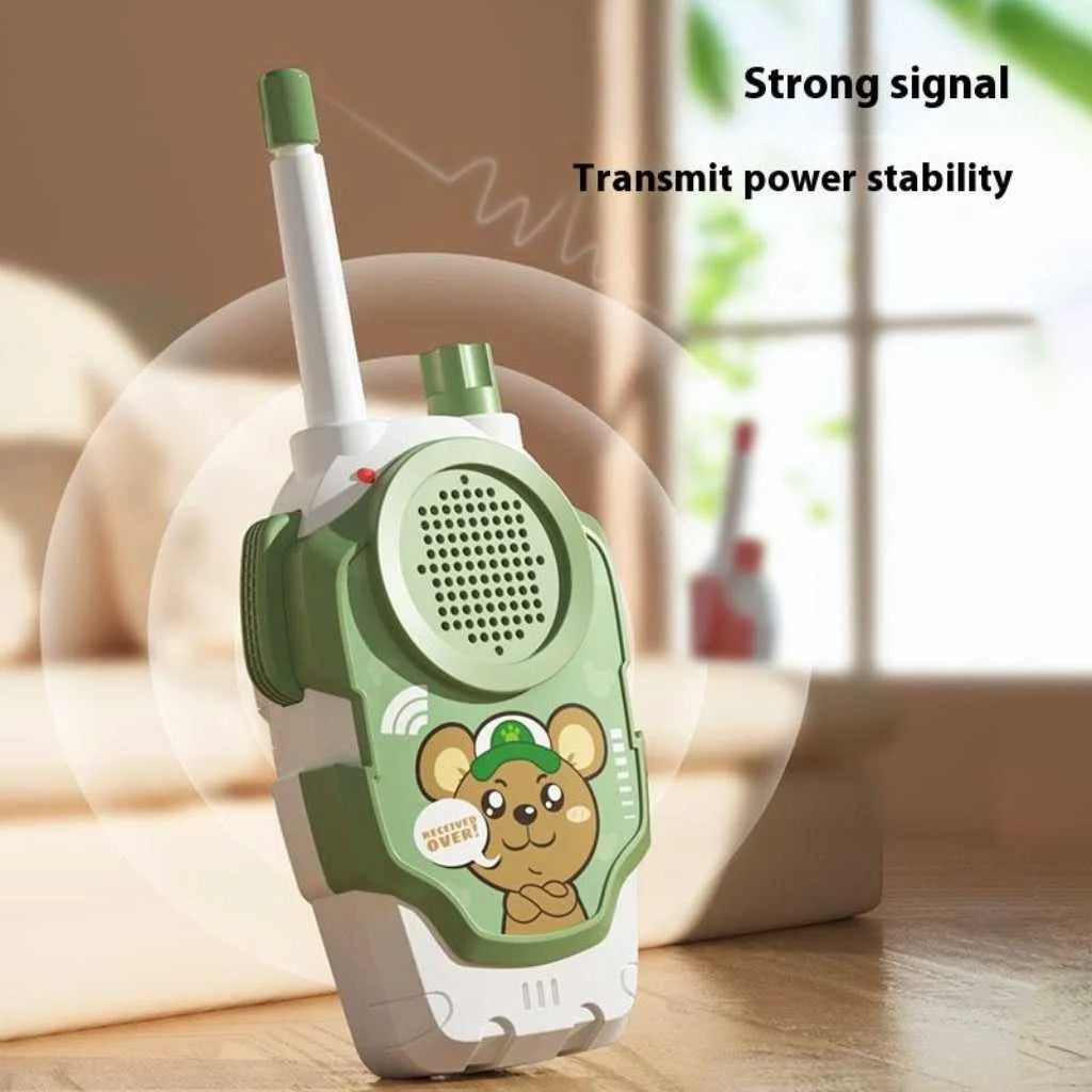 Cute Cartoon Wireless Kids Walkie Talkie 500M Range