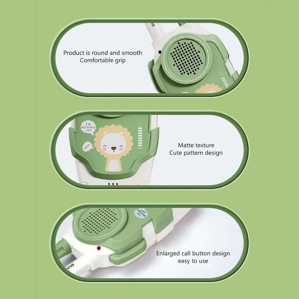 Cute Cartoon Wireless Kids Walkie Talkie 500M Range