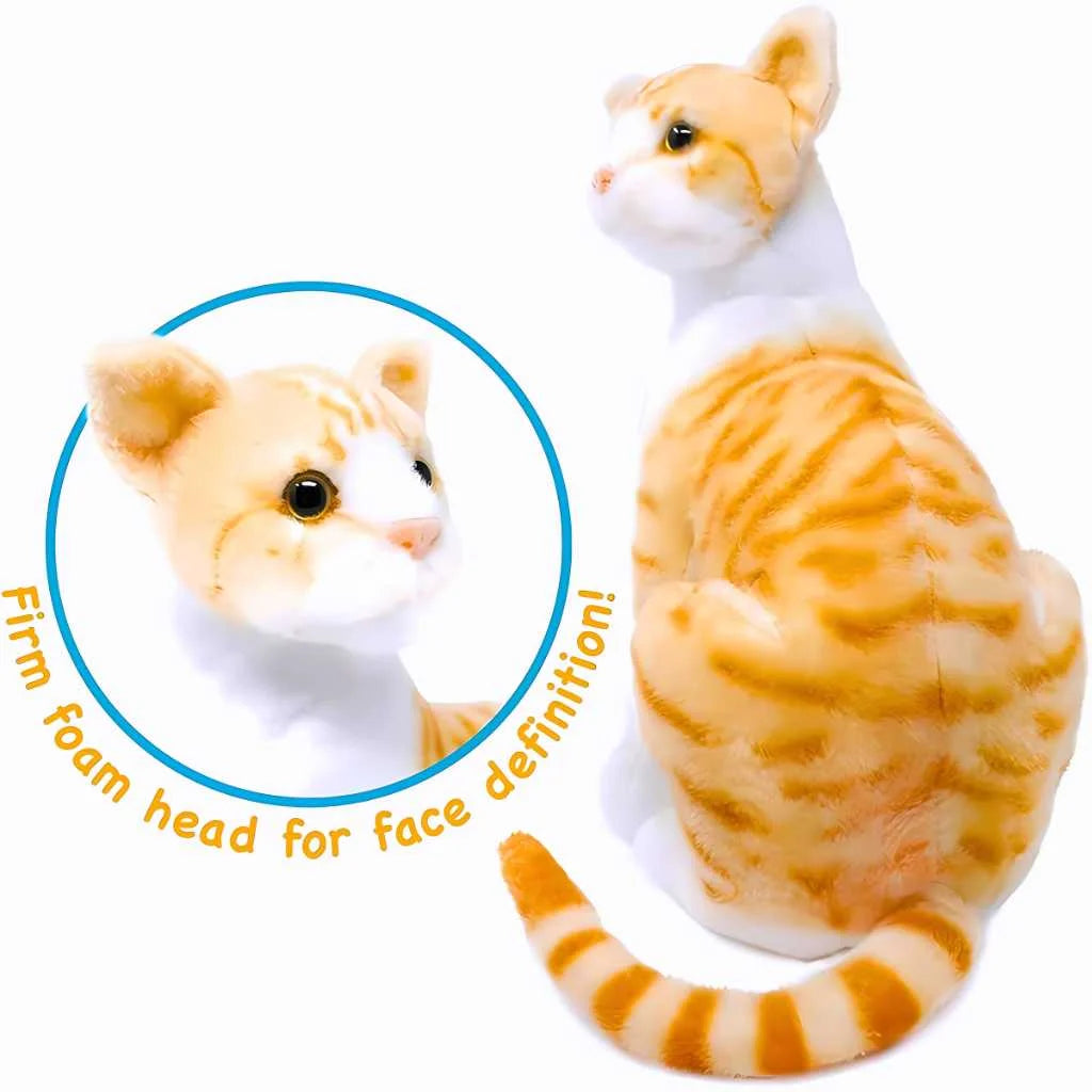 Cute Cat Soft Toy Plush Animal with Sound