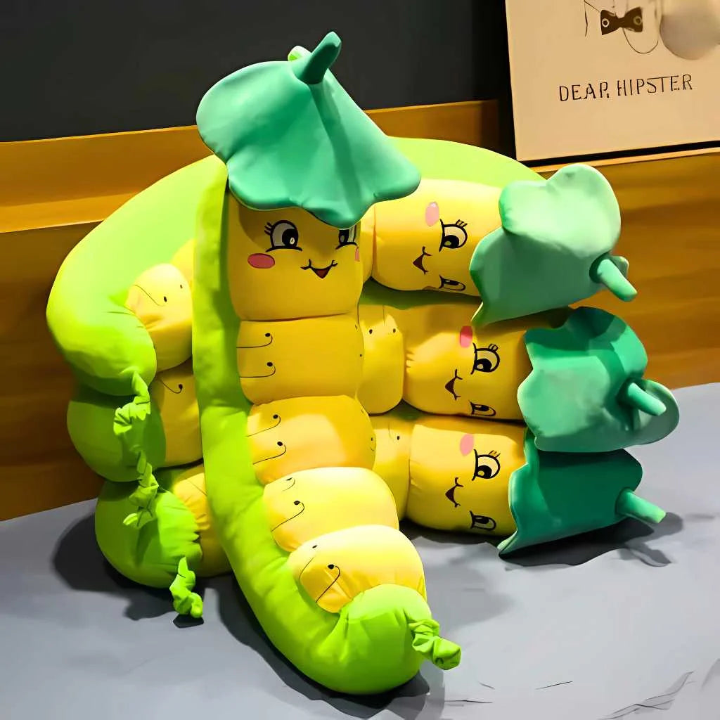 Cute Caterpillar Soft Toy Plush Pillow