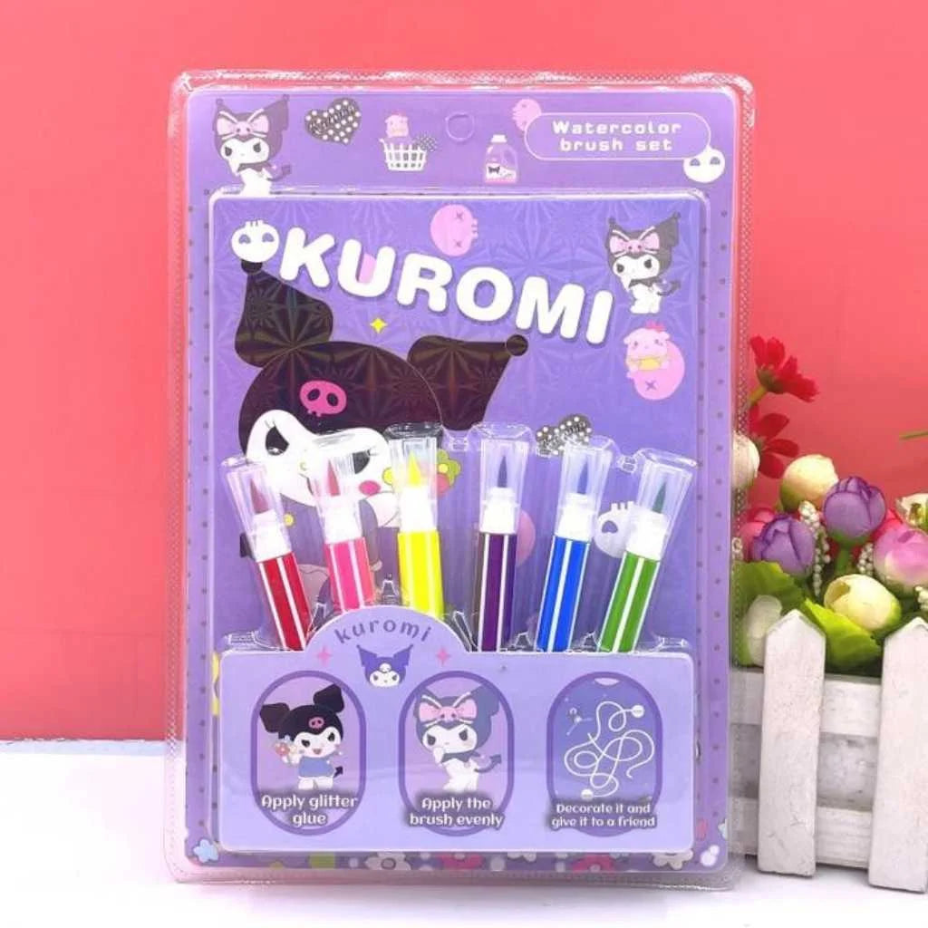 Cute Colour Kit with Watercolour Pen for Kids