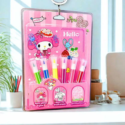 Cute Colour Kit with Watercolour Pen for Kids
