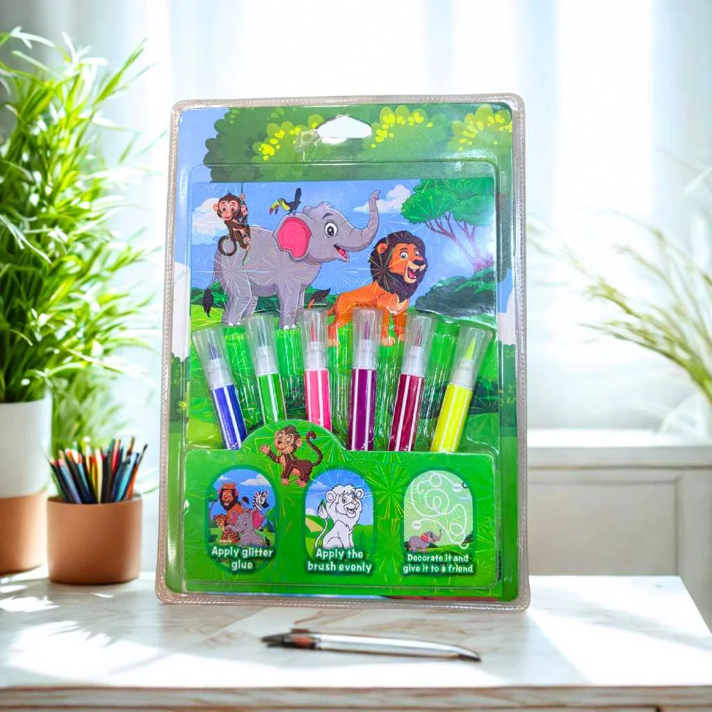 Cute Colour Kit with Watercolour Pen for Kids