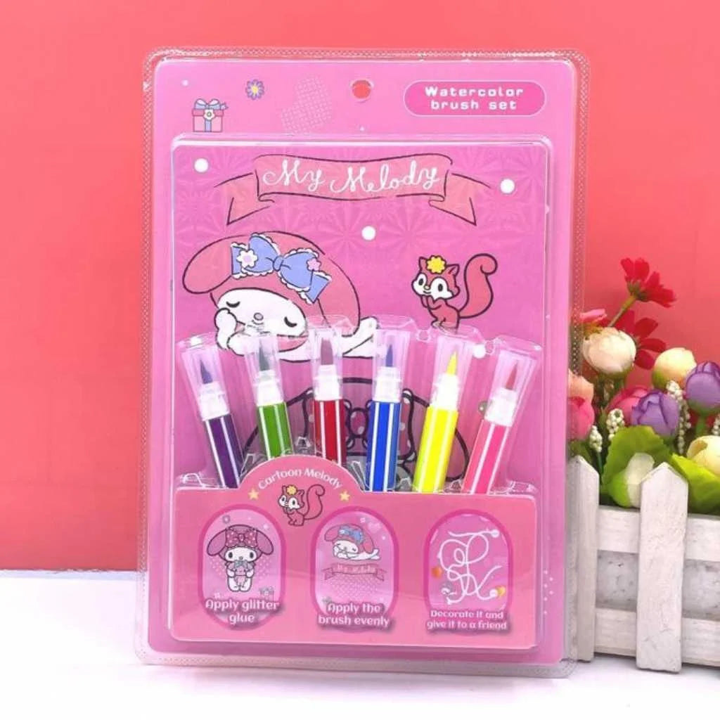 Cute Colour Kit with Watercolour Pen for Kids