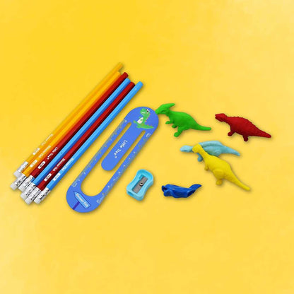 cute dinosaur theme stationary set for kids