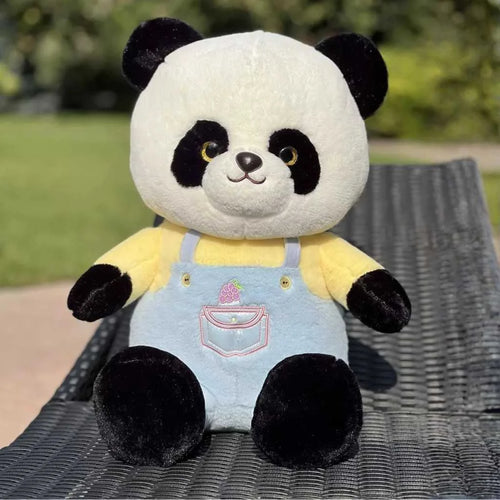 Cute Dressed up Premium Panda Plush Toy for Kids 45cm