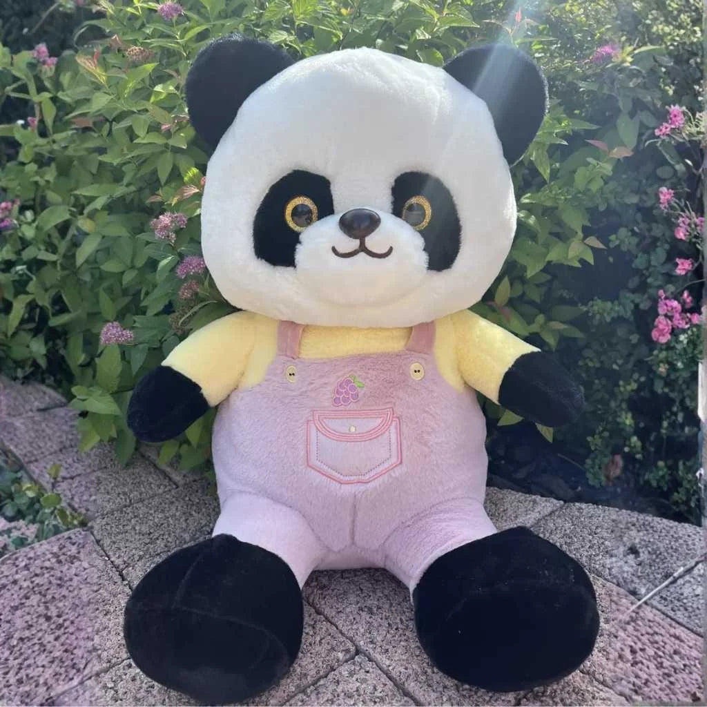Cute Dressed up Premium Panda Plush Toy for Kids 45cm