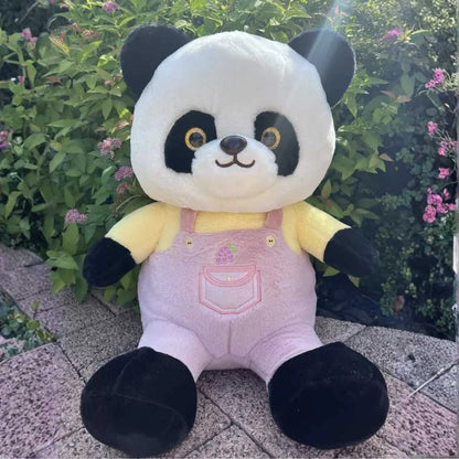 Cute Dressed up Premium Panda Plush Toy for Kids 45cm