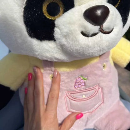 Cute Dressed up Premium Panda Plush Toy for Kids 45cm