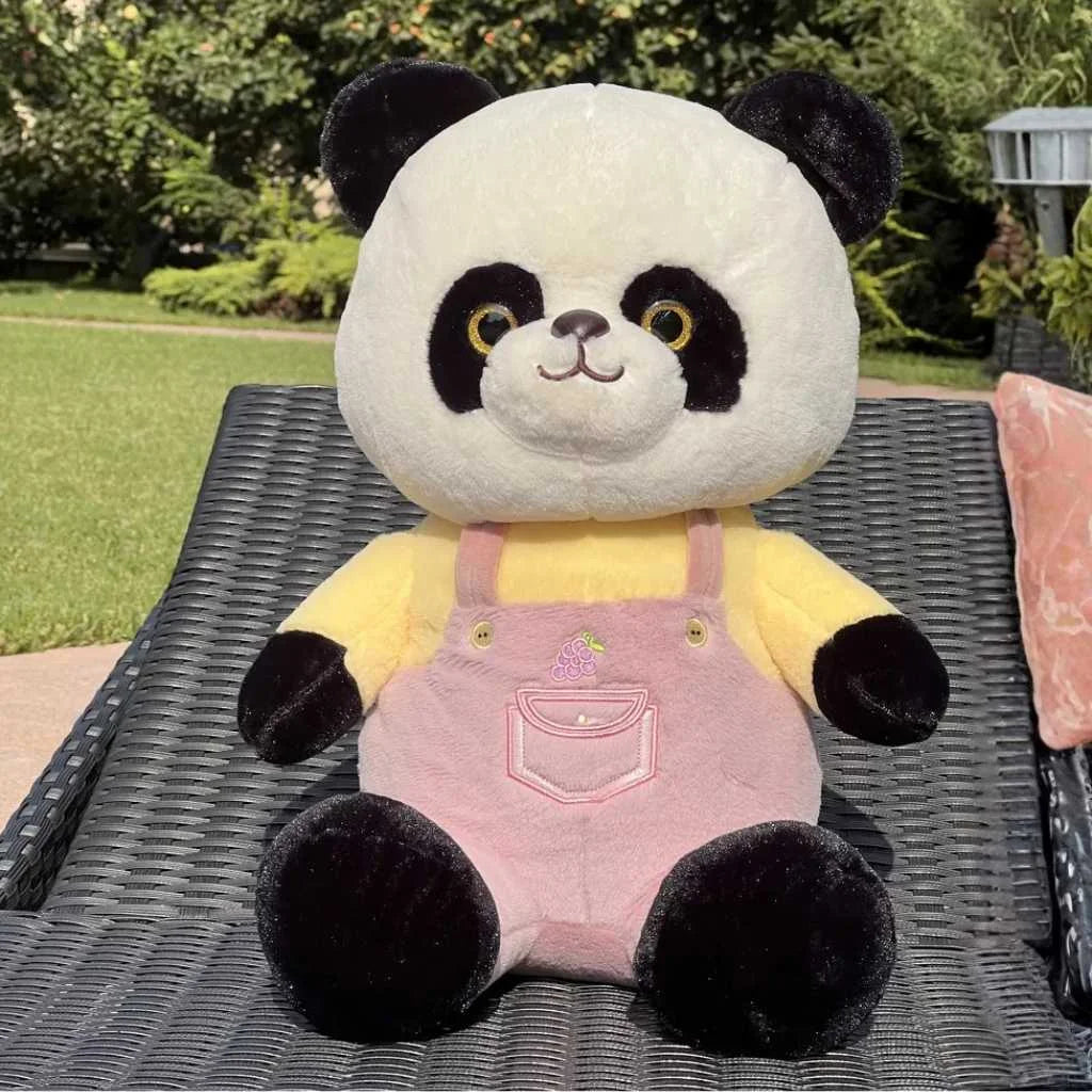 Cute Dressed up Premium Panda Plush Toy for Kids 45cm