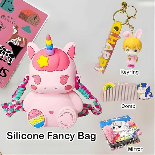 Cute Fancy Unicorn Style Sling Bags for Girls