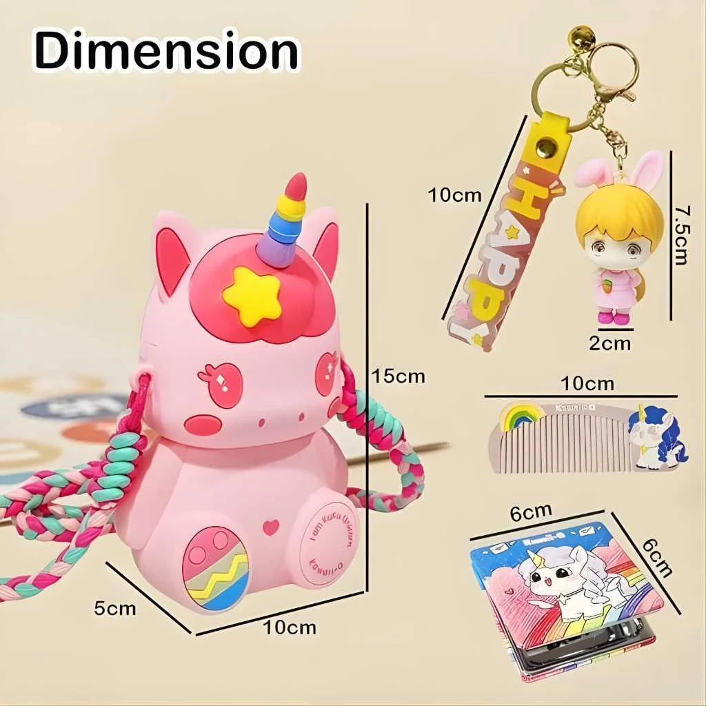 Cute Fancy Unicorn Style Sling Bags for Girls