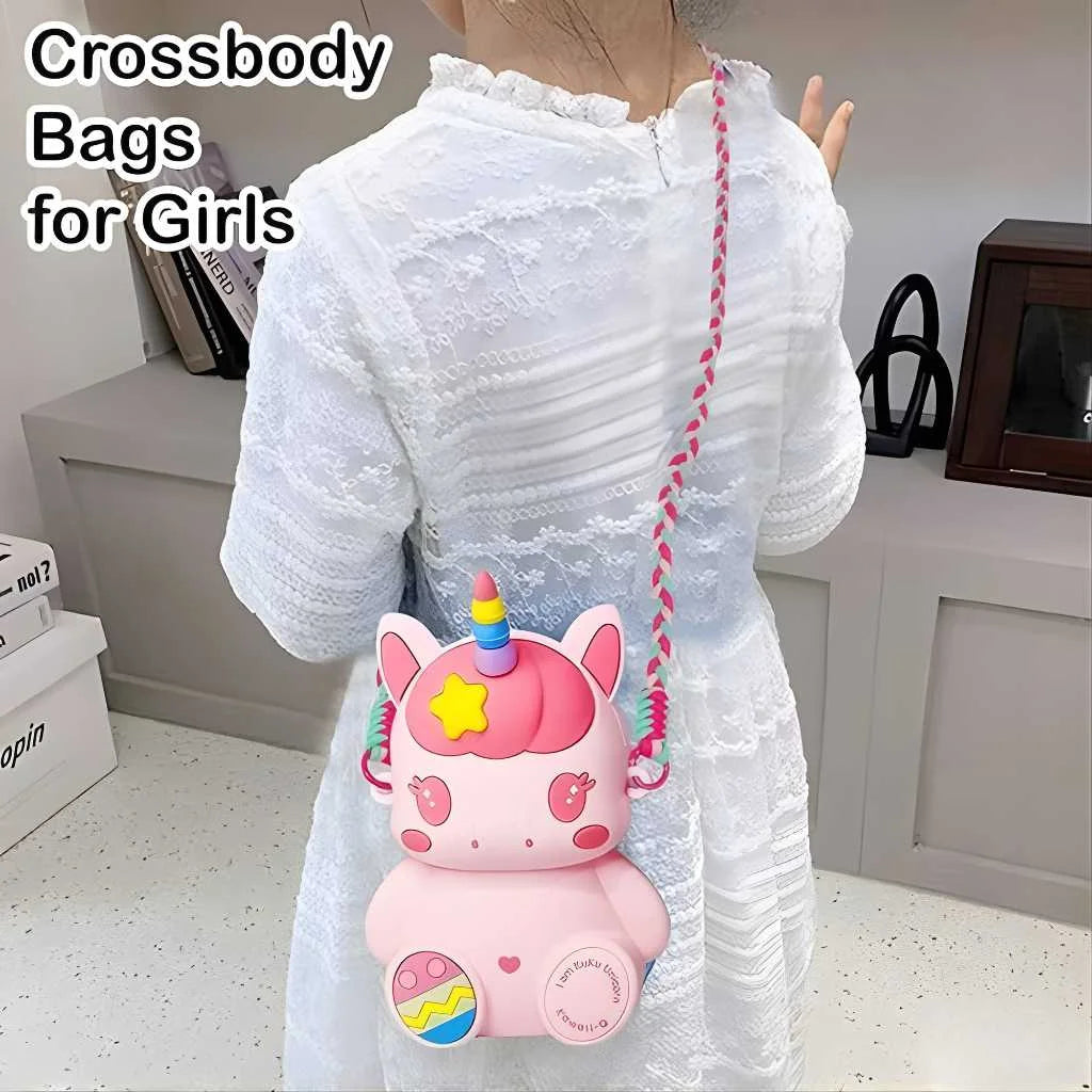Cute Fancy Unicorn Style Sling Bags for Girls