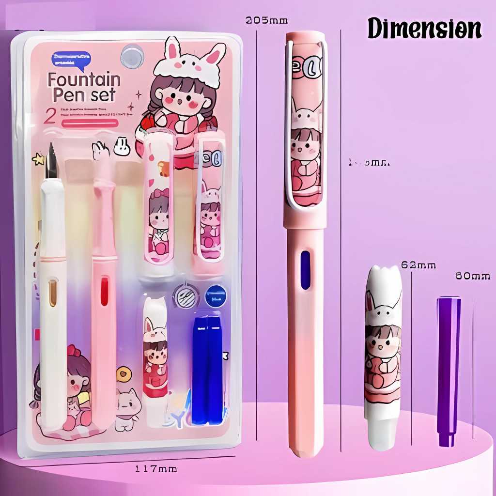 cute fountain pen set for kids