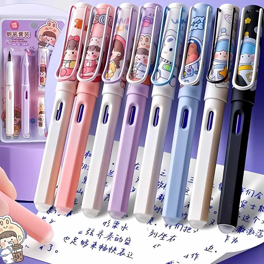 cute fountain pen set for kids