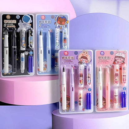 cute fountain pen set for kids