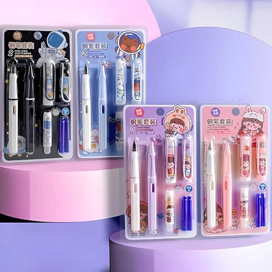 cute fountain pen set for kids