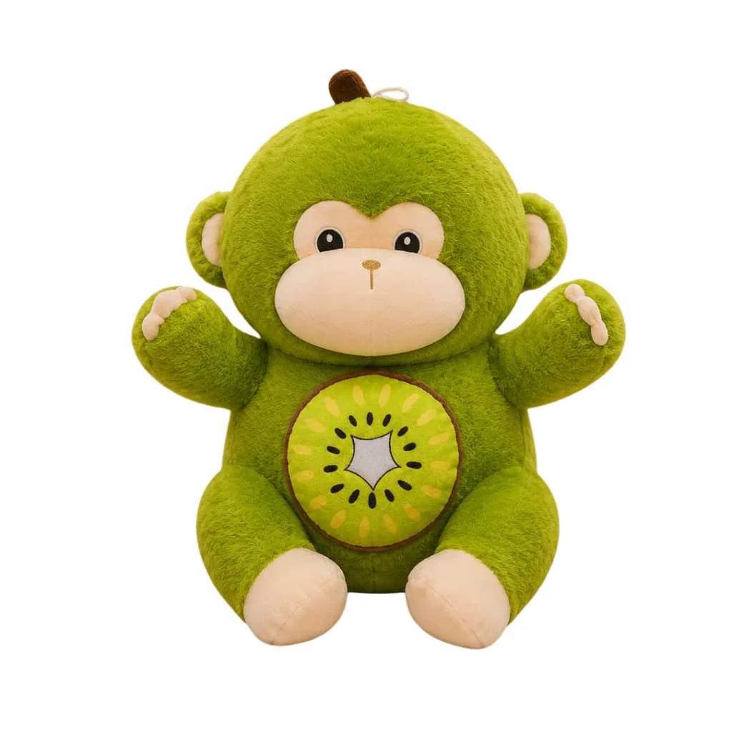 Cute Green Monkey Plush Toy Stuffed Animal for Kids India