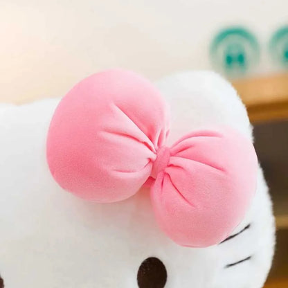 Cute Hello Kitty Plush Toy with Milk Tea Outfit 35cm Soft Toys