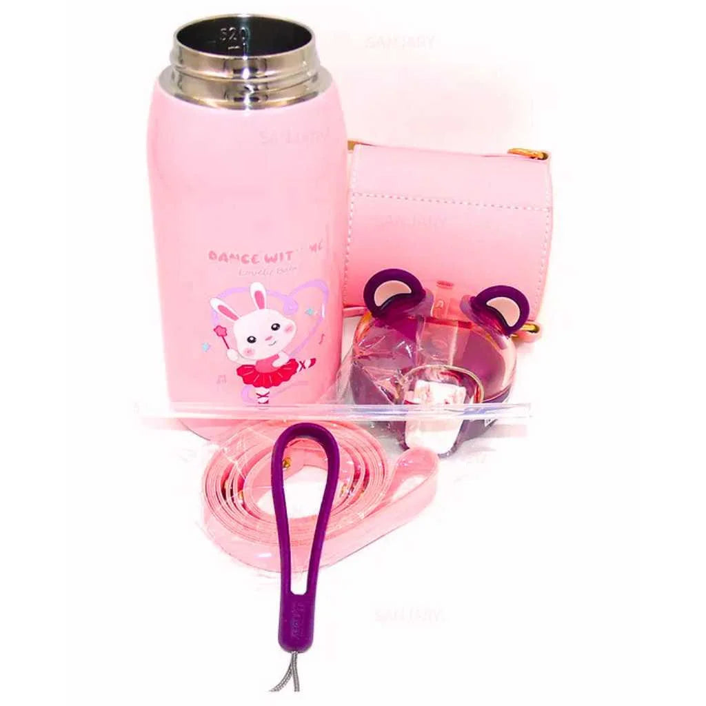 Cute Hot and Cold Stainless Steel Sipper Bottle 530ml