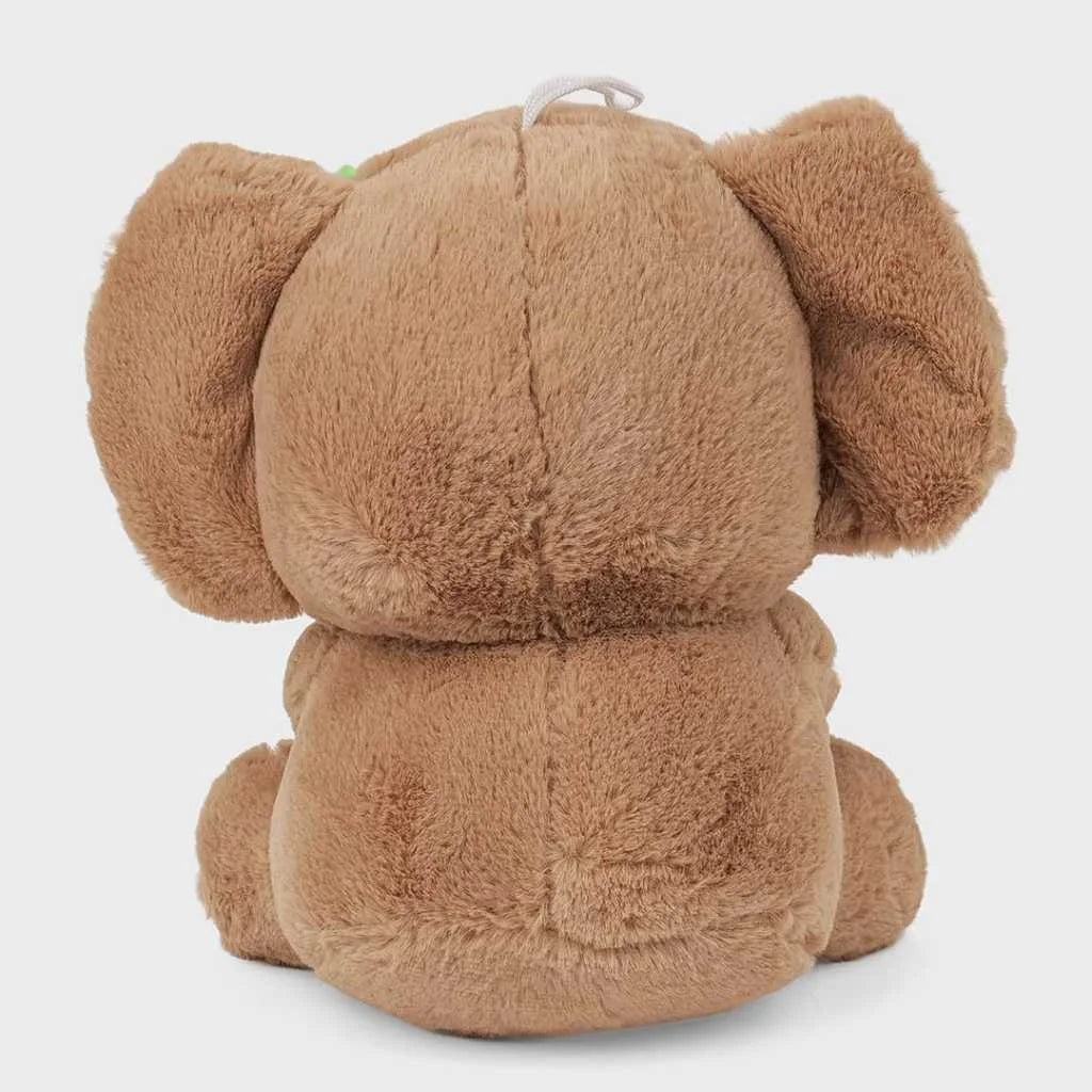 Cute Koala Soft Toy Holding Coconut 35cm Brown and Grey