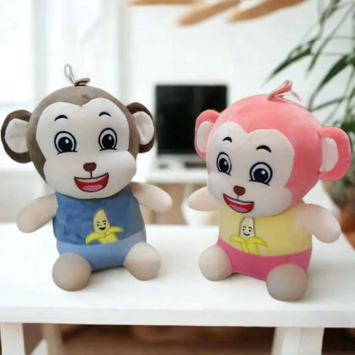 Cute Monkey Soft Toy for Kids Cuddly 35cm Monkey Plushie