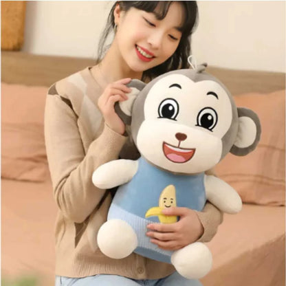 Cute Monkey Soft Toy for Kids Cuddly 35cm Monkey Plushie
