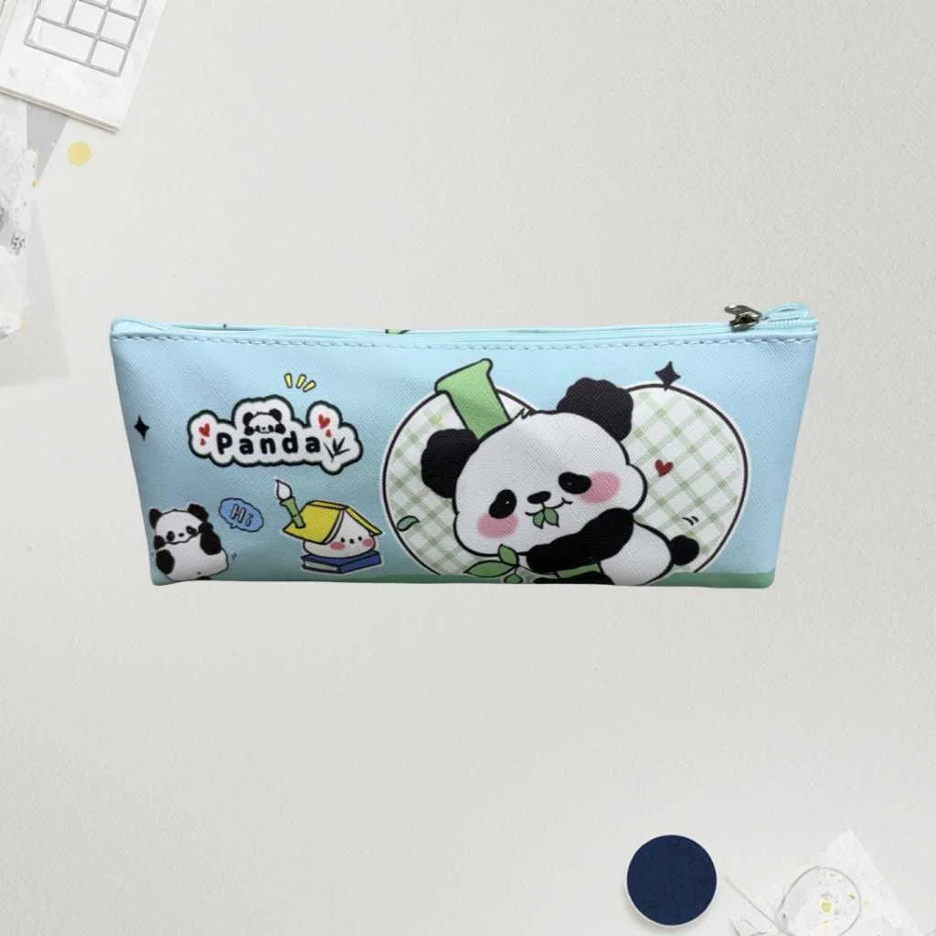 Cute Panda Pencil Pouch for Kids | Durable & Spacious