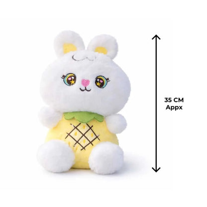 Cute Pineapple Bunny Plush Toy 35cm Kawaii Edition
