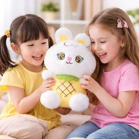 Cute Pineapple Bunny Plush Toy 35cm Kawaii Edition