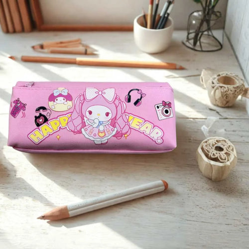 Cute Pink Kawaii Pencil Pouch for Girls | DODKart
