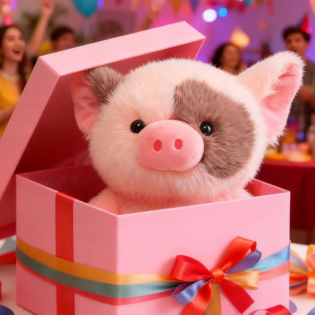 Cute Plush Pig Toy  Premium Soft Plush Pig Soft Toy India