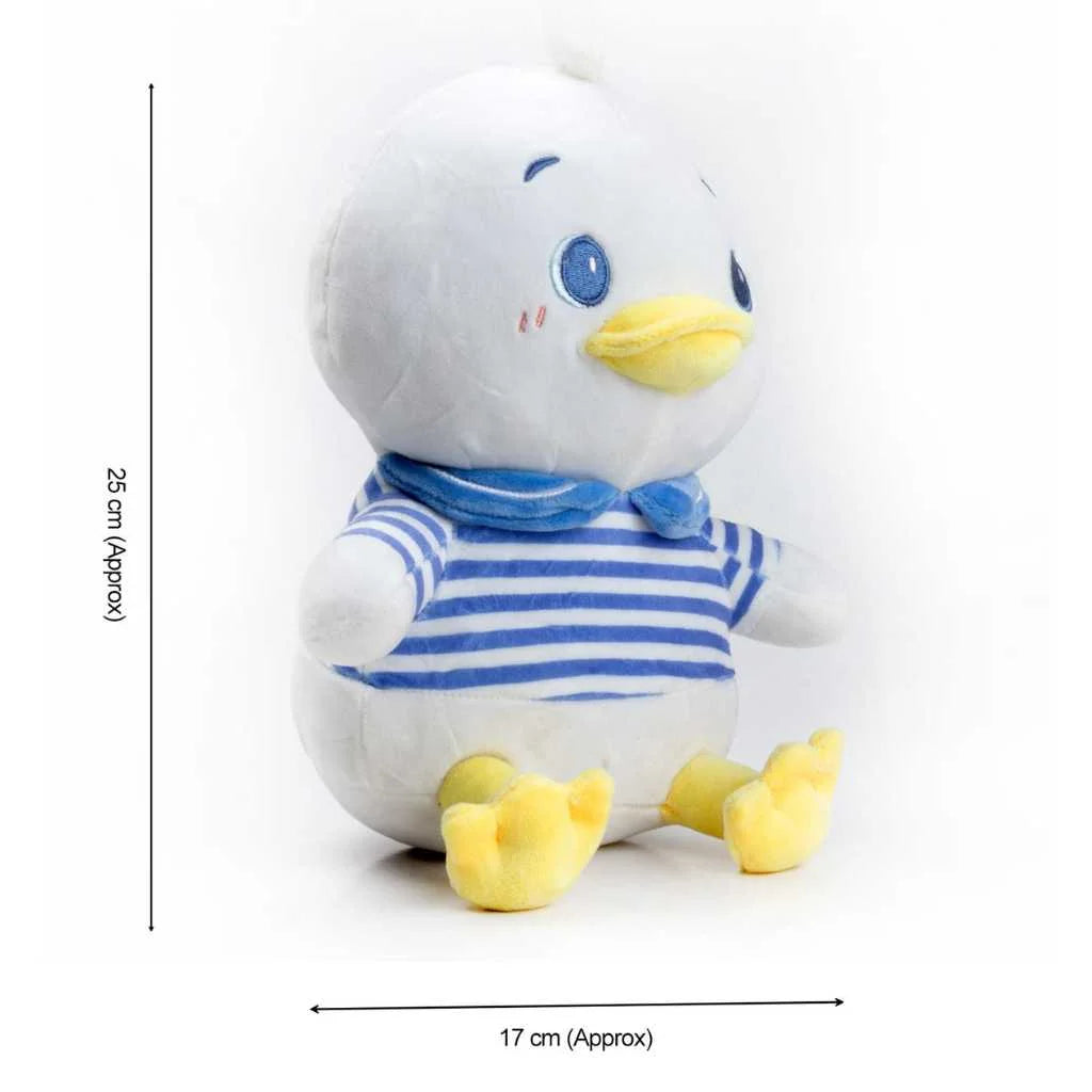 Cute Plush Sailor Style Duck Soft Toy